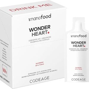 Codeage Wonder Heart CoQ10 Liposomal - Suporte Avançado à Saúde do Coração em Sachês