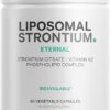 Suplemento Lipossomal de Estrôncio com Vitamina K2 MK-7 - Absorção Superior e Benefícios para Ossos
