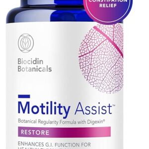 Biocidin Motility Assist 30 Cápsulas - Suporte Natural à Saúde Digestiva e Motilidade Intestinal