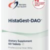 HistaGest-DAO 60 Cápsulas - Suporte Digestivo com Diamina Oxidase para Alimentos com Histamina