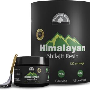 Gold Grade Shilajit Caracal Cove 30 Gramas - Suplemento Natural para Energia e Imunidade