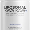 Suplemento Lipossomal Codeage Kava Kava+ 500mg - Relaxamento e Alívio do Estresse