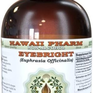 Extrato Líquido de Eyebright Sem Álcool Hawaii Pharm 2 Fl Oz - Saúde Ocular Natural e Eficaz