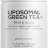 Codeage Liposomal Green Tea+ com EGCG, Matcha e Hortelã - Aumento de Energia e Antioxidantes