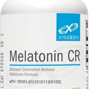 Melatonina CR 5mg com Liberação Prolongada - Suporte ao Sono e Imunidade