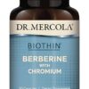 Dr. Mercola Biothin Berberine com Cromo - Suplemento Metabólico Não Transgênico e Sem Glúten