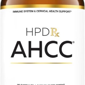 HPD Rx Premium AHCC & Cogumelo Shiitake 1100 mg - Potencialize Sua Imunidade Naturalmente