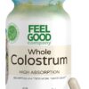 Colostro Bovino FeelGood Superfoods 60 Cápsulas - Suporte Imunológico e Saúde Intestinal Premium