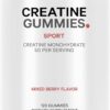 Gomas de Creatina Monohidratada Codeage - Sabor Frutas Vermelhas com 5g por Dose