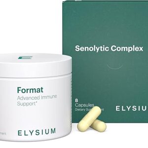 Suplemento ELYSIUM Format Imune - Vitamina C com Complexo Senolítico para Saúde Imunológica