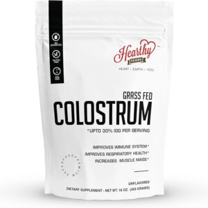 Colostro Bovino em Pó 454g com Até 30% IGG - Suporte Imunológico e Saúde Intestinal