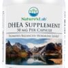 Suplemento DHEA 50mg da Nature's Lab - Clareza Mental e Energia Balanceada por 10 Meses