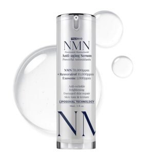 Sérum de Renovação Radiance NMN 70.000PPM com Exossomos - Aumente a Luminosidade da Sua Pele