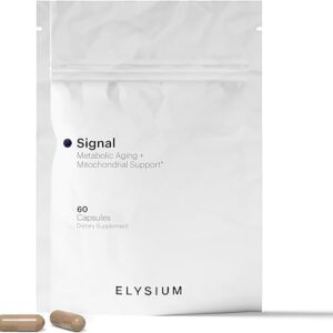 ELYSIUM Signal NMN - Aumenta a Energia Celular e Clareza Mental para Saúde Metabólica