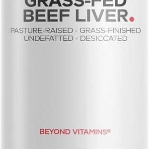 Suplemento de Fígado Bovino Codeage 180 Cápsulas - Suporte Completo à Saúde do Fígado