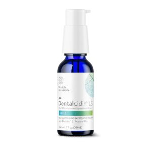Biocidin Dentalcidin LS - Enxaguante Bucal Lipossomal Sem Flúor para Gengivas Saudáveis