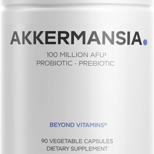Suplemento Probiótico Codeage com Akkermansia Muciniphila - 90 Cápsulas para Saúde Intestinal