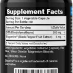 Suplemento DIM 300mg Extra Forte com BioPerine - Bloqueador de Estrogênio para Saúde Hormonal - 3