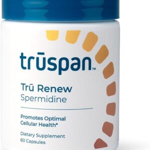 TruSpan Tru Renew Spermidine - Suporte Celular com 10 mg em Cápsulas de 60 Porções