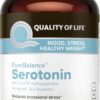 Suplemento Pure Balance Serotonin com 5-HTP e Vitamina D3 - Aumenta Bem-Estar e Equilíbrio Emocional