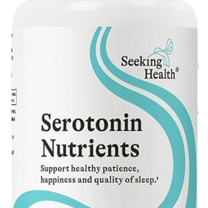 Seeking Health Serotonin Nutrients - Suplemento Vegano para Sono Saudável com 5-HTP e Vitamina B6