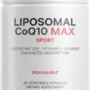 Suplemento Lipossomal de CoQ10 Max com 250mg - Suporte Avançado à Saúde Cardiovascular