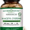 NAC 600mg com Glutationa - Antioxidante Poderoso para Fígado e Saúde Respiratória