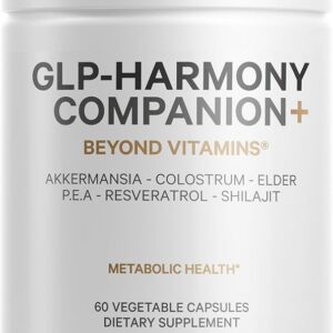 Codeage GLP-Harmony Companion+ 60 Cápsulas - Suporte Avançado ao GLP-1 e Saúde Metabólica