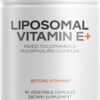 Suplemento de Vitamina E Lipossomal - Antioxidante Potente com Mistura de Tocopheróis para Saúde e Beleza