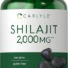 Cápsulas de Shilajit Carlyle 2000mg - Suporte Energético e Vitalidade Natural
