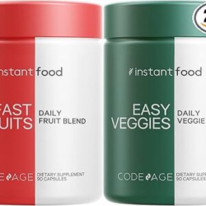 Suplemento Multivitamínico Vegano com 30+ Frutas e Vegetais em Pó - Suporte Imunológico e Praticidade