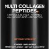 Codeage Multi Collagen Peptides Powder Black Edition - Colágeno Completo para Ossos e Articulações