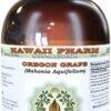 Extrato Líquido de Uva do Oregon Sem Álcool - Suplemento Herbal Natural da Hawaii Pharm