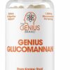Genius Glucomannan 180 Cápsulas - Suporte Digestivo e Controle de Peso Natural