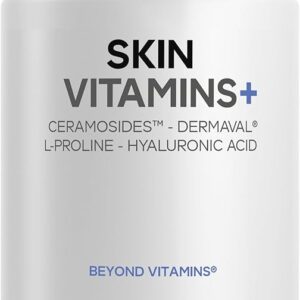 Codeage Skin Vitamins+ com Ceramosides e Ácido Hialurônico - Hidratação e Elasticidade da Pele