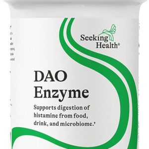 Suplemento de Enzima DAO para Digestão de Histamina - 30 Cápsulas de Conforto Digestivo