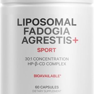 Codeage Liposomal Fadogia Agrestis 600mg - Suplemento de Saúde com Vitamina D3 e Zinco