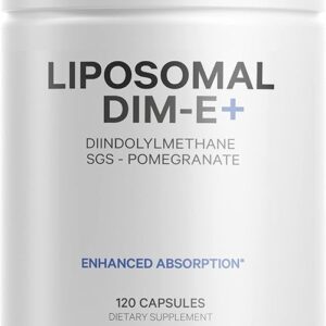 Suplemento Lipossomal DIM com Vitamina E - Antioxidantes para Saúde e Bem-Estar