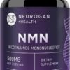 Cápsulas de NMN 500 mg - Suporte Avançado para Energia Celular e Foco Mental com 120 Unidades