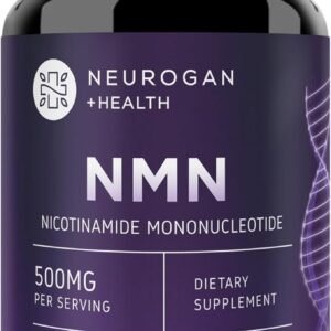 Cápsulas de NMN 500 mg - Suporte Avançado para Energia Celular e Foco Mental com 120 Unidades