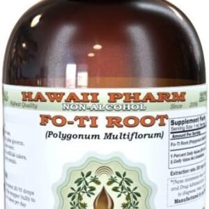 Extrato Líquido de Fo-Ti Root Sem Álcool - Suporte Natural à Saúde com Ingredientes Naturais