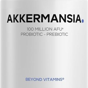 Codeage Akkermansia Synbiotic - Suporte Digestivo com 100 Milhões de Probióticos por Cápsula