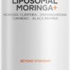 Suplemento Vegano Codeage Liposomal Moringa+ com Turmeric e Ashwagandha - 180 Cápsulas de Alta Absorção