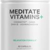 Suplemento de Vitaminas Codeage Meditate - Apoio ao Cérebro com Ingredientes Naturais e Orgânicos