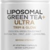 Codeage Liposomal Green Tea+ - Suplemento Vegano com EGCG 90% e Matcha Orgânico