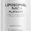 NAC+ Liposomal Platinum 120 Cápsulas - Antioxidante Potente e Detoxificante Natural Codeage