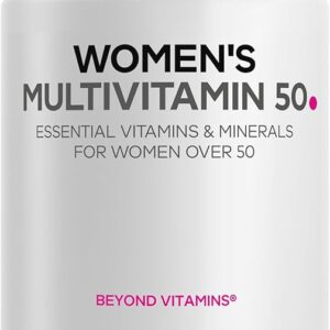 Multivitamínico Codeage para Mulheres Acima de 50 Anos - Saúde e Vitalidade em Cápsulas