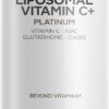 Codeage Liposomal Vitamin C+ Platinum - 1000 mg de Vitamina C com Antioxidantes para Saúde Imunológica e da Pele