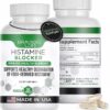 Bravado Labs Suplemento Bloqueador de Histamina - 30 Cápsulas com Enzima DAO e Vitamina C para Alívio Diário