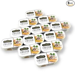 Óleo de Fígado de Bacalhau Belveder 120g - Rico em Ômega-3 e Sem Conservantes para Saúde do Coração